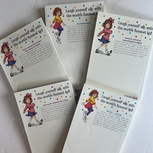Lot of 5 Junie B Jones books - Picture 2 of 3